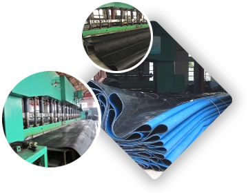 橡膠壩生產(chǎn)車間及設(shè)備