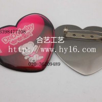 漸變色印刷徽章、LOGO印刷徽章、多色印刷胸針制作