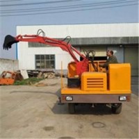 自產四不像隨車挖 可拉可挖 煤礦隨車挖掘機 小型挖機