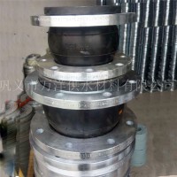 出口單球體英標(biāo)法蘭軟連接JGD型柔性橡膠接頭