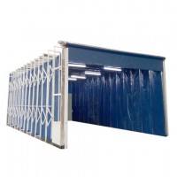 大型伸縮移動噴漆房 1對1定制方案