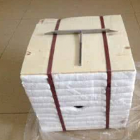 金石直供旋轉窯專用節能輕質陶瓷纖維模塊顏色潔白使用范圍廣泛