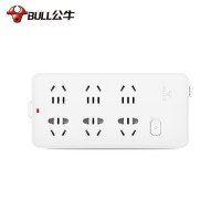 公牛插座GN-109K無線1.8米排插6位插座插板