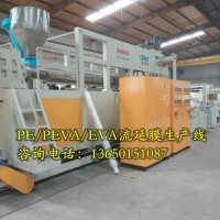 透明膜流延機，透明膜流延設(shè)備，塑料薄膜流延生產(chǎn)線