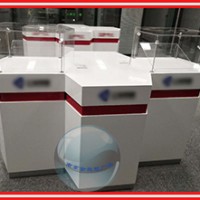 南京企業展廳展柜 企業榮譽柜 多邊行展柜制作