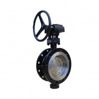 蝸輪三偏心蝶閥